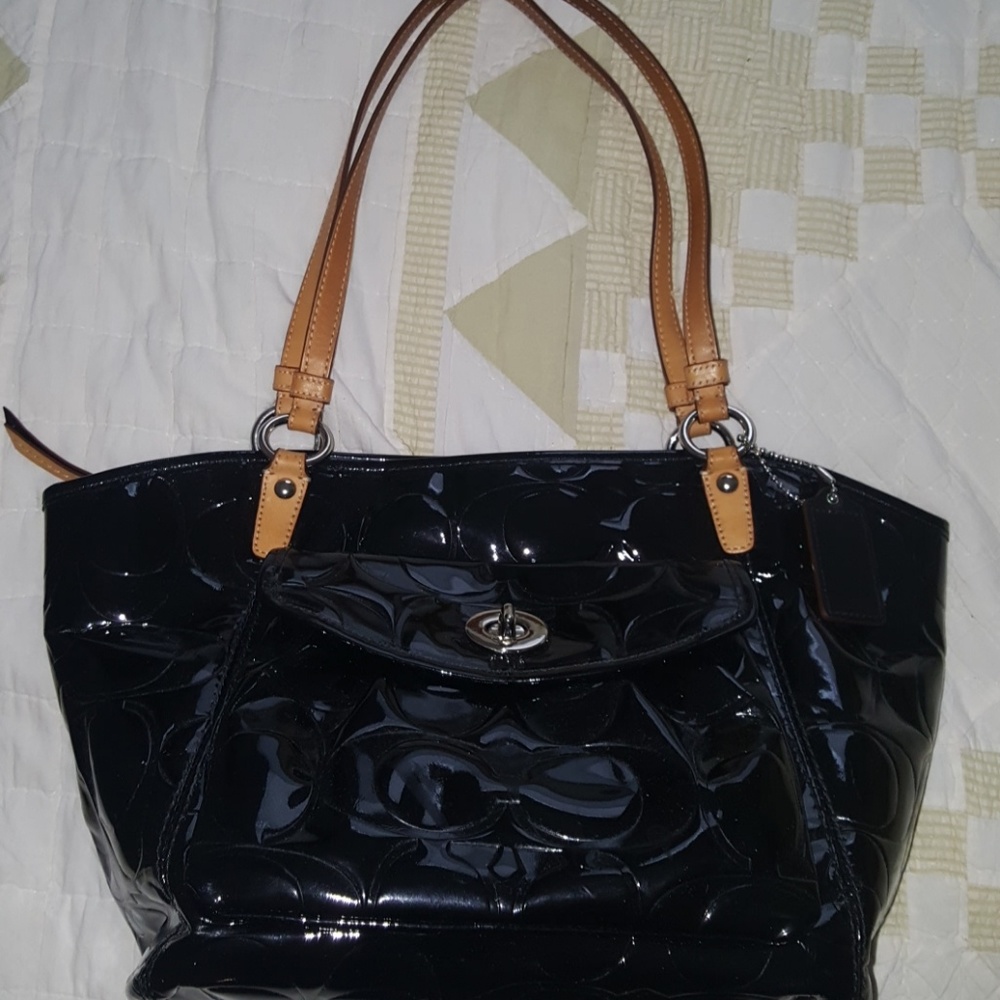 COACH "Leah" tote